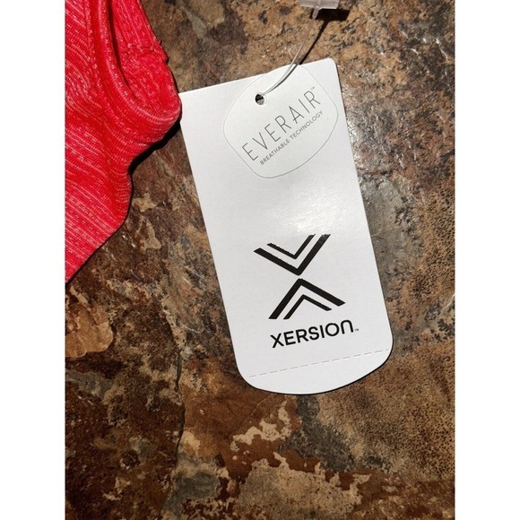 Xersion Women’s Tank Top Size XL 16 Quick Dri Red Melange - Picture 3 of 7